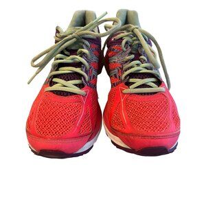 Asics Womens Gel-Kayano 21 Running Shoes Sz 8.5 Hot Pink Purple Breathable Mesh